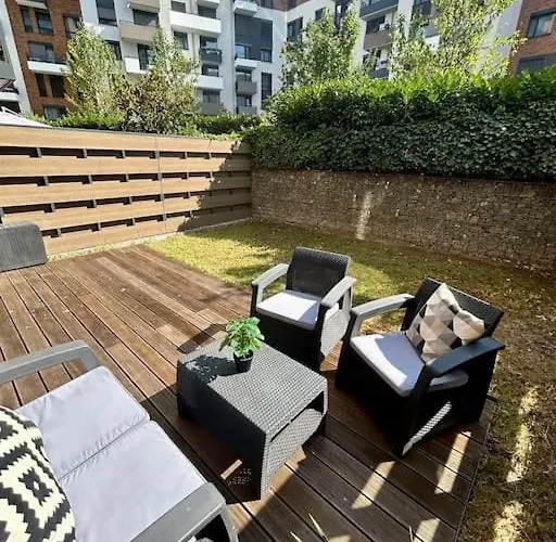 Garden Appt - 40m2 Terrace, Garrage Parking Appartement